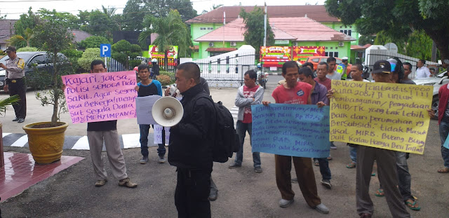 Warga Desak Kejari Usut  Dugaan Korupsi Dana  Desa Sukadamai 