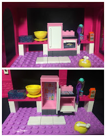 Mega Bloks Barbie Build 'n Play Fab Mansion