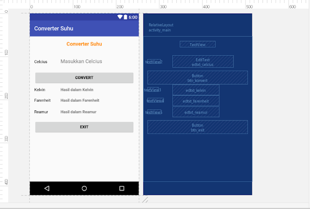 Cara Membuat Aplikasi Konversi Suhu Dengan Android Studio