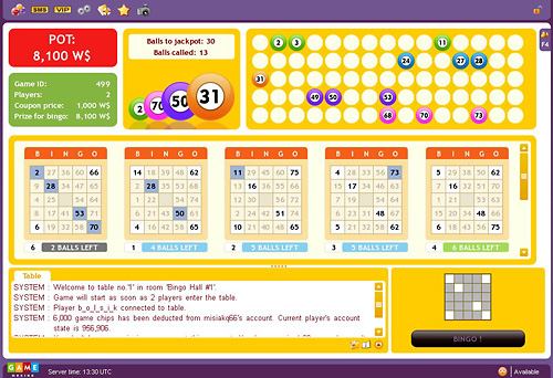 bingo casino play game online