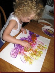 Painting with Potatoes
