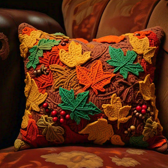 Free Crochet Fall Pillow Patterns