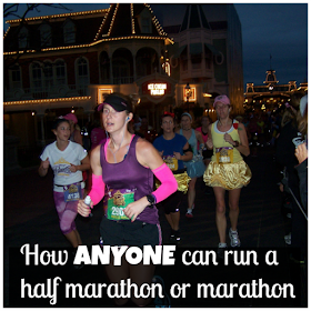 running a marathon