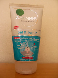 Garnier Skin Naturals temizleme, peeling, maske