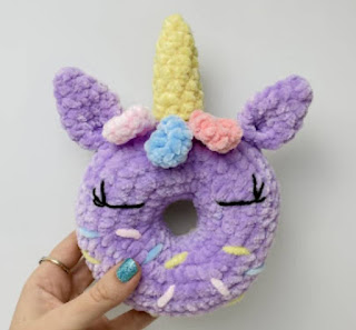 PATRON GRATIS DONUT UNICORNIO AMIGURUMI 52583