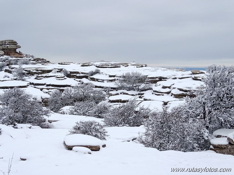 El Torcal nevado