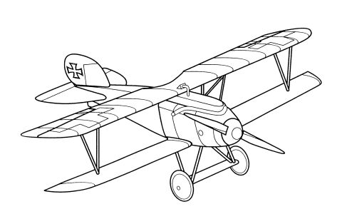 Print Out Coloring Pages For Kids Jet Airplane 8