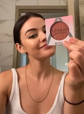 Actress Lucy Hale Almay Healthy Hue Blush