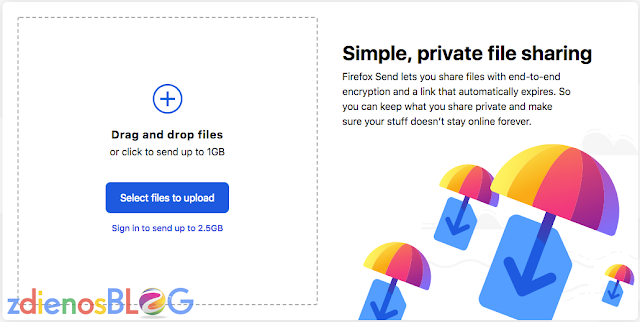 upload - Firefox Send - Cara Cepat Mengirim File dengan Aman