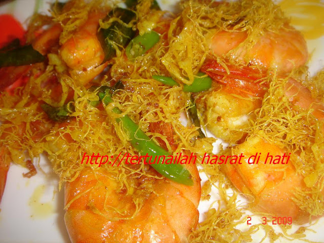 Khazanah warisan orang lama: Resepi Butter Prawn@Udang Butter