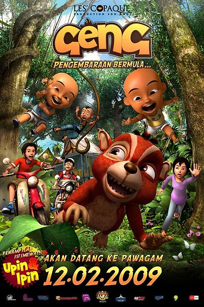 Sri Saputri FILM GENG  UPIN  IPIN  PENGEMBARAAN BERMULA