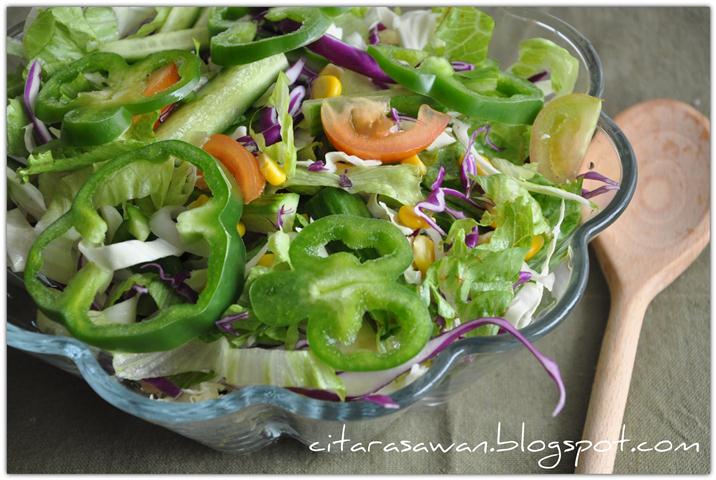 Salad Sayur Campuran / Mixed Vegetable Salads ~ Resepi Terbaik