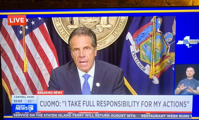 Última Hora: Gobernador Andrew Cuomo anuncia que renunciará al cargo en 14 días