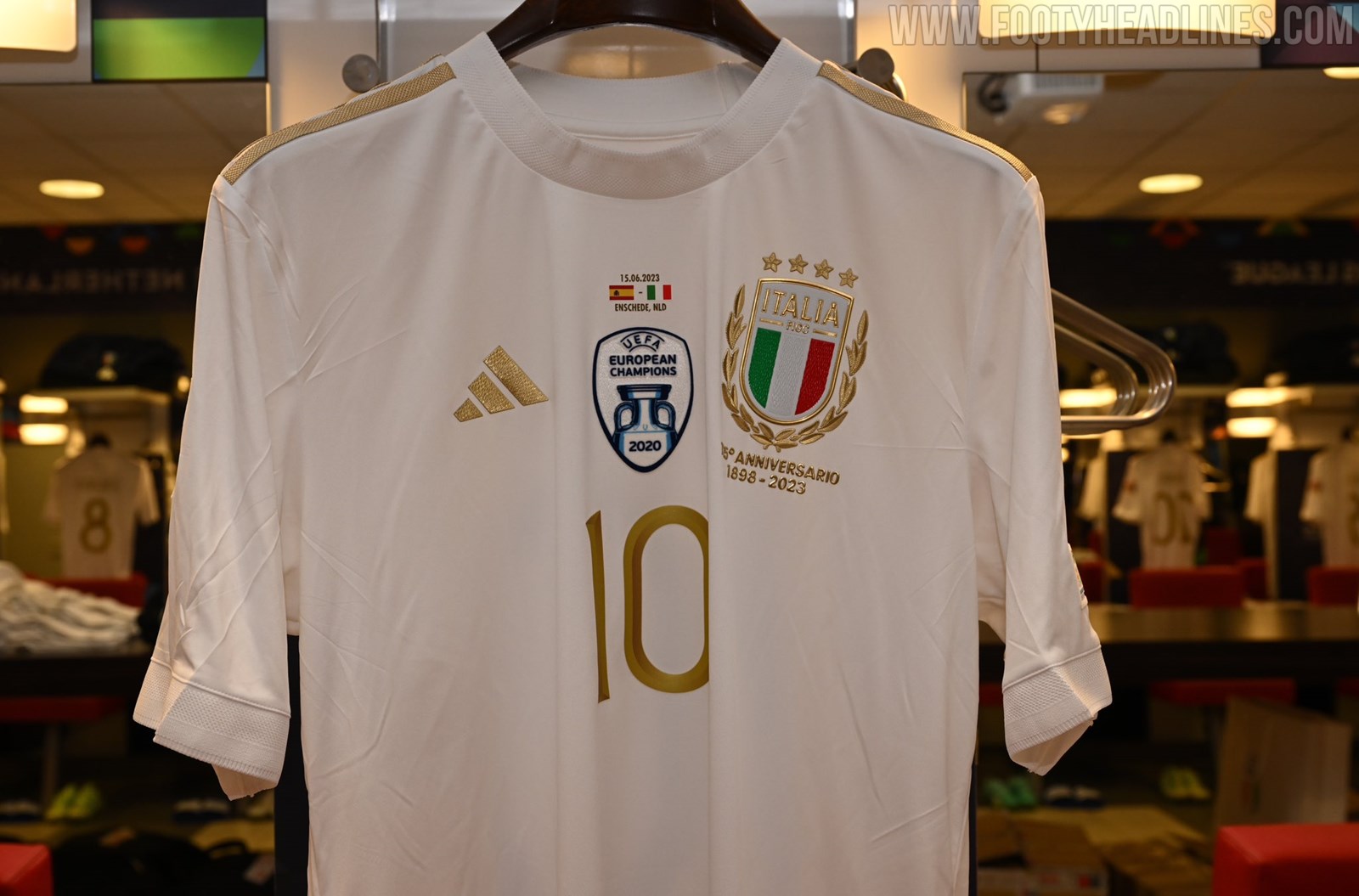 adidas Release 125 Year Anniversary Italy Shirt - SoccerBible