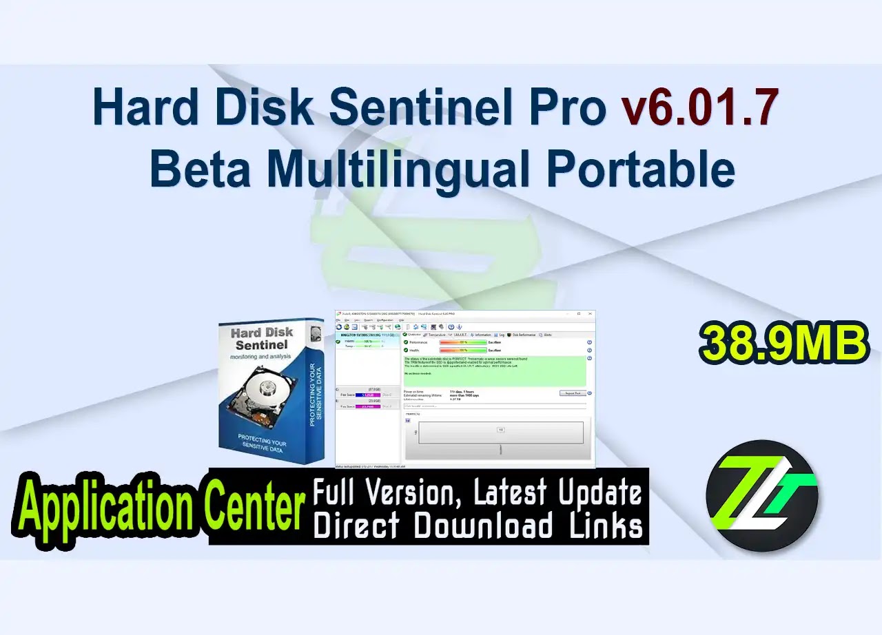 Hard Disk Sentinel Pro v6.01.7 Beta Multilingual Portable