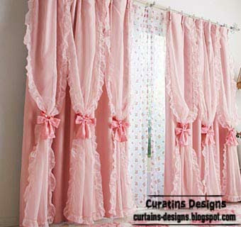 Top Catalog of Pink curtains for girls room unique designs