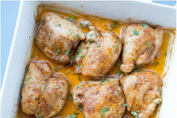 Easy Baked Chicken Thighs