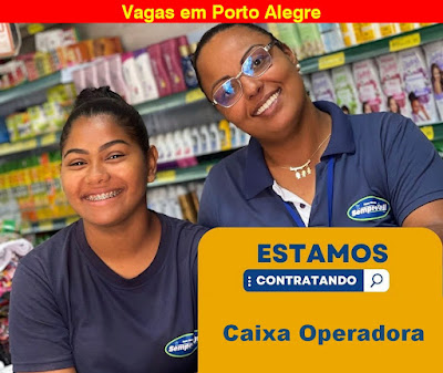 Supermercado abre vagas para Caixa Operadora em Porto Alegre