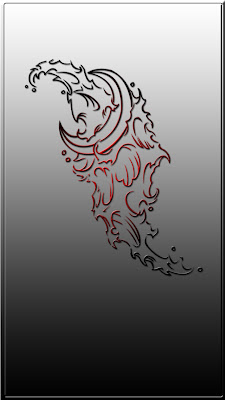 Grey Ocean Tribal Art Wallpaper [Smartphone] 1080 x 1920 pixels  free-cell-phone-wallpaper.blogspot.com