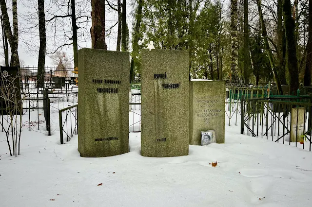 Переделкинское кладбище, могила Корнея Чуковского