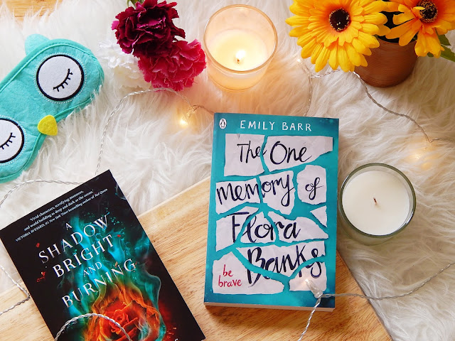 The One Memory Of Flora Banks and A Shadow Bright And Burning | sprinkledpages