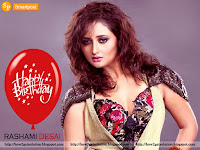 rashami desai 34th birthday celebration photo, she is ready to fire the television industry