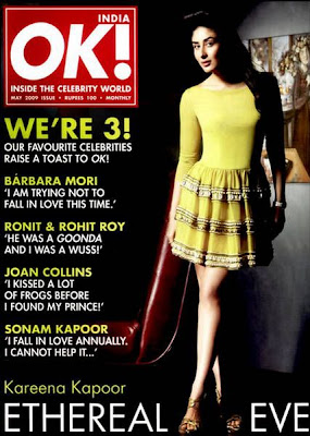 Kareena on cover of  India Ok!