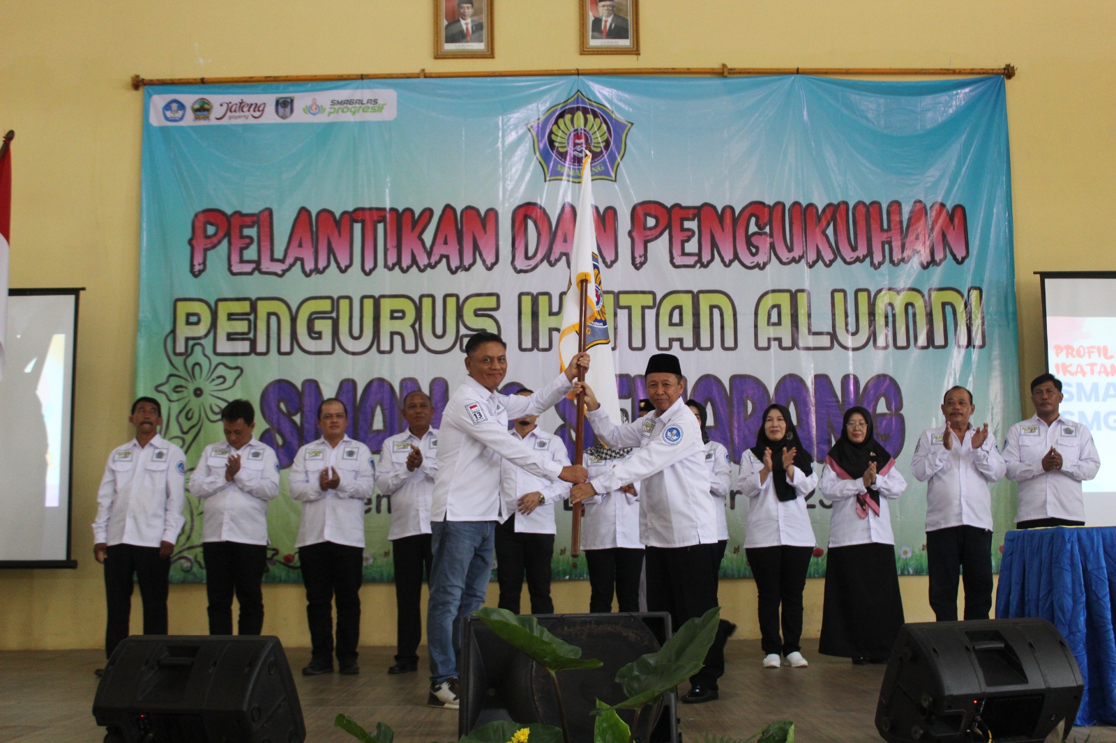 Pelantikan dan Pengukuhan Pengurus Ikatan Alumni SMAN 13 Semarang