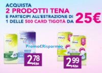 Logo Con Tena ''Compra e vinci'' 1 delle 500 card Tigotà da 25€