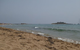 la spiaggia dell'isola delle correnti