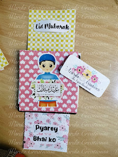 eidi card eid card for wife eid card for fiance eidi tuck cards diy eid envelopes eid mubarak card for wife