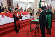 Sidang Paripurna DPRD Kabupaten Takalar Pada Pelantikan dan Pengambilan Sumpah Janji Drs.H Muchtar Maluddin,.MM.,yang Terpilih Sebagai Wakil Ketua DPRD Kabupaten Takalar.