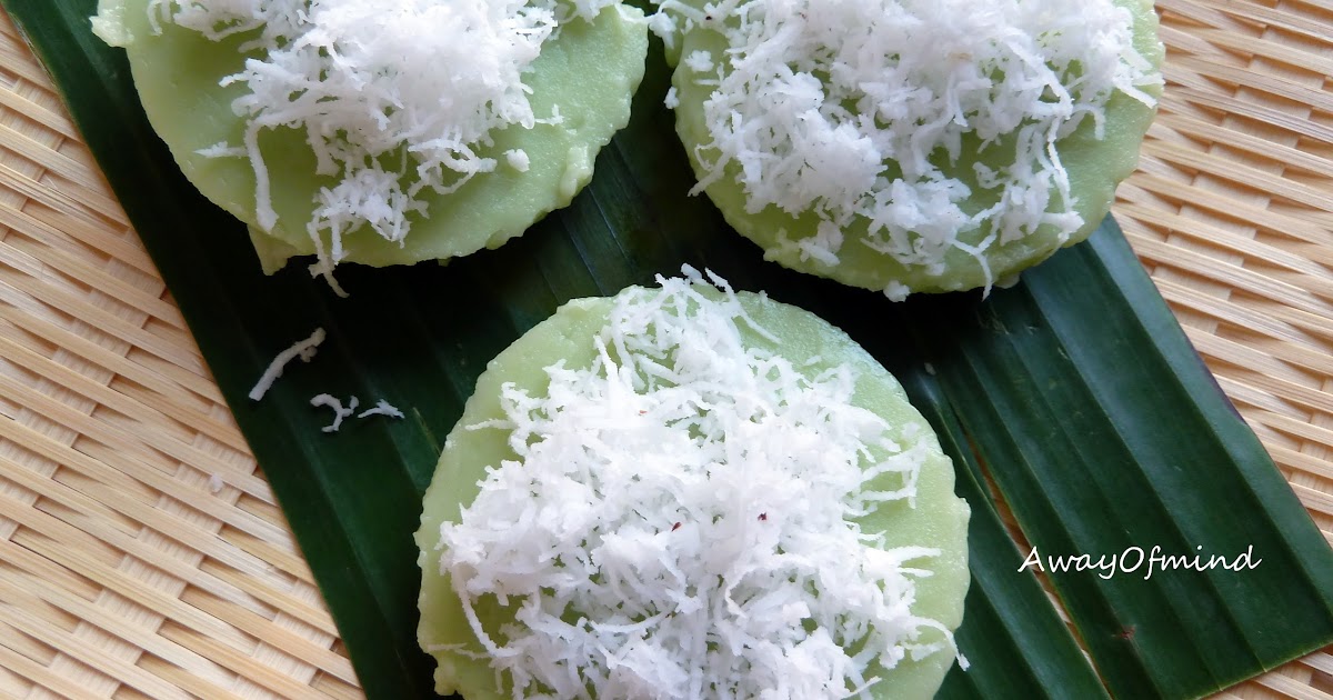 Awayofmind Bakery House: Kuih Kosui (Pandan Flavoured 