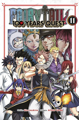 Reseña de Fairy Tail: 100 Years Quest vols. 10 y 11, de Hiro Mashima y Atsuo Ueda.