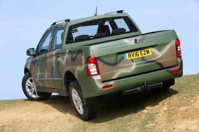 SsangYong Korando Sports DMZ (2016) Rear Side