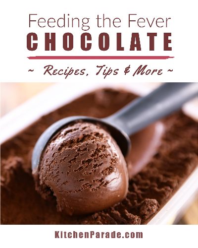 A collection of seasonal chocolate recipes, tips and more ♥ KitchenParade.com.