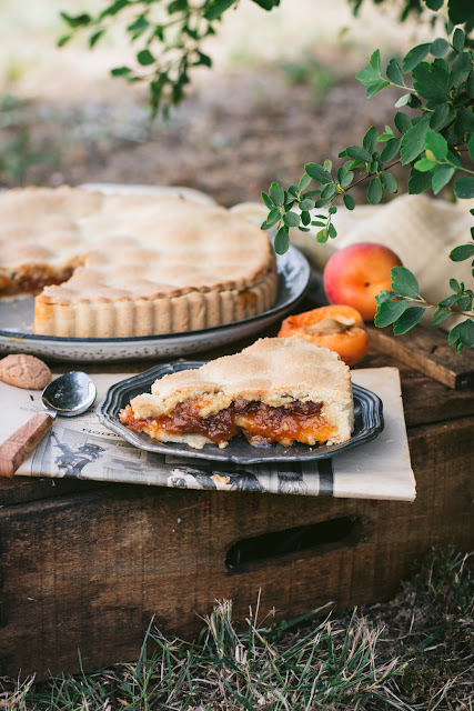 Tarte aux abricots et amaretti