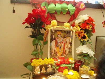 Ethnic Indian Decor: Krishna Janmashtami at my home