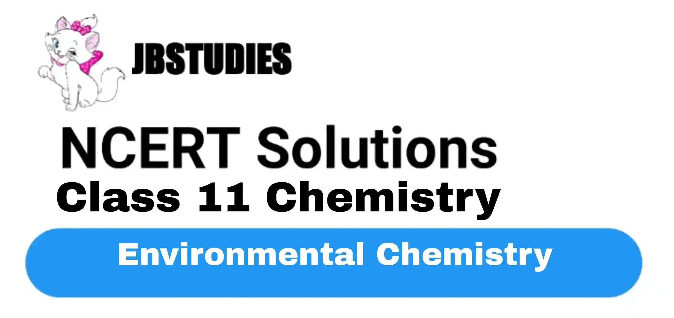 Solutions Class 11 Chemistry Chapter -14 (Environmental Chemistry)