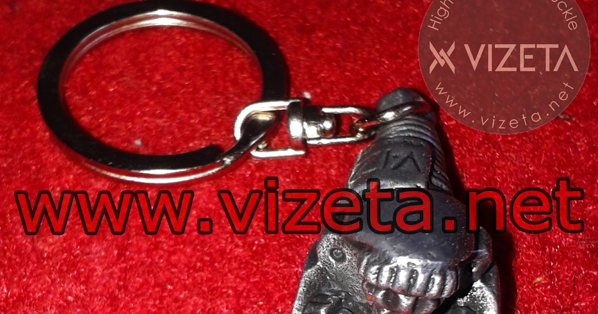 Gantungan Kunci Logam Custom / Metal Keychain TRICONE 