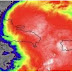  El centro de la tormenta Isaías entraría entre 12:00 del mediodía a 4:00 de la tarde por Punta Caucedo