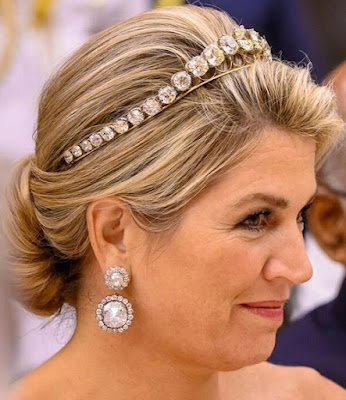 dutch diamond bandeau tiara netherlands queen maxima