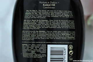 Review: Kukui Oil Conditioner - lecker duftend und so pflegend! - www.annitschkasblog.de