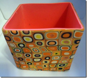 orange retro box no lid