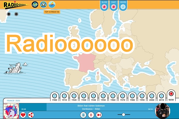 Radioooooo - Η καλύτερη ιστοσελίδα με μουσική που μας ταξιδεύει σε διάφορες χώρες και δεκαετίες
