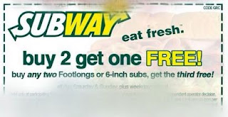 subway coupons