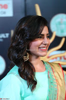 Samantha Ruth Prabhu Smiling Beauty in strange Designer Saree at IIFA Utsavam Awards 2017  Day 2  Exclusive 24.JPG