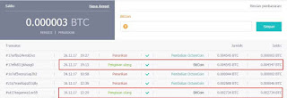 cara trading di octoin