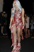 Lady Gaga Meat Suit Fashion