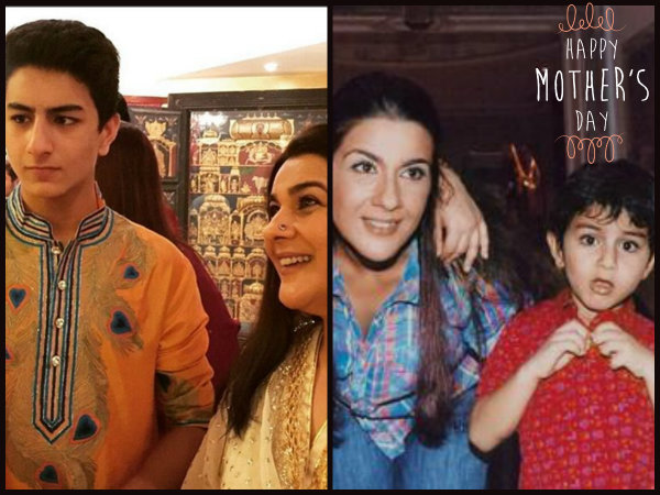 Mother's Day Special! Memorable Pictures Of AbRam, Aaradhya & Other Star Kids With Their Moms!- Set 2